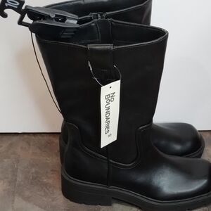 No Boundaries Black Boots